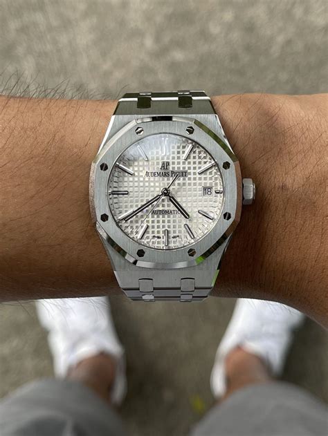 ap royal oak 15450st white.